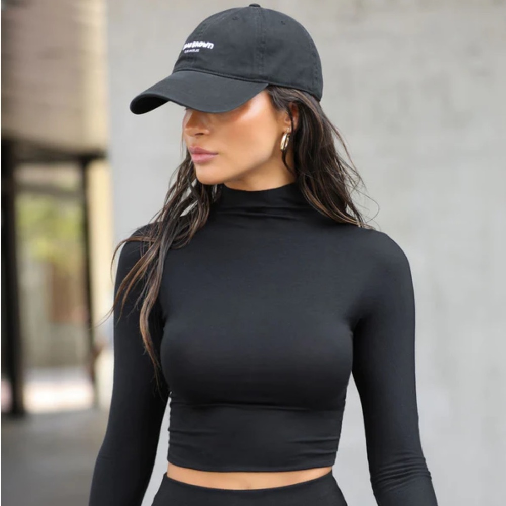 NWT josh brown mock turtle neck